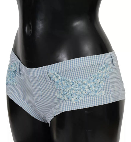 Ermanno Scervino Blue Beachwear Bottoms Swimsuit Shorts