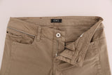 Costume National Beige Super Slim Fit Denim Delight