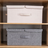 Fabric Storage Box for Clothes - Dorm Room Organizer