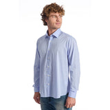 Baldinini Trend "Light Blue Cotton Men Shirt"