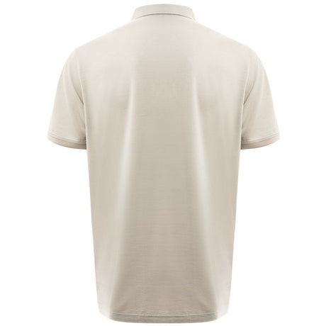 Loro Piana Gray Cotton Polo Shirt