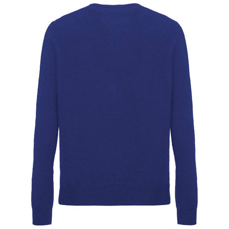 Malo Blue Wool Sweater