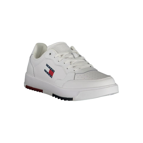 Tommy Hilfiger White Polyester Sneaker