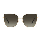 Jimmy Choo Gold Metal Sunglasses