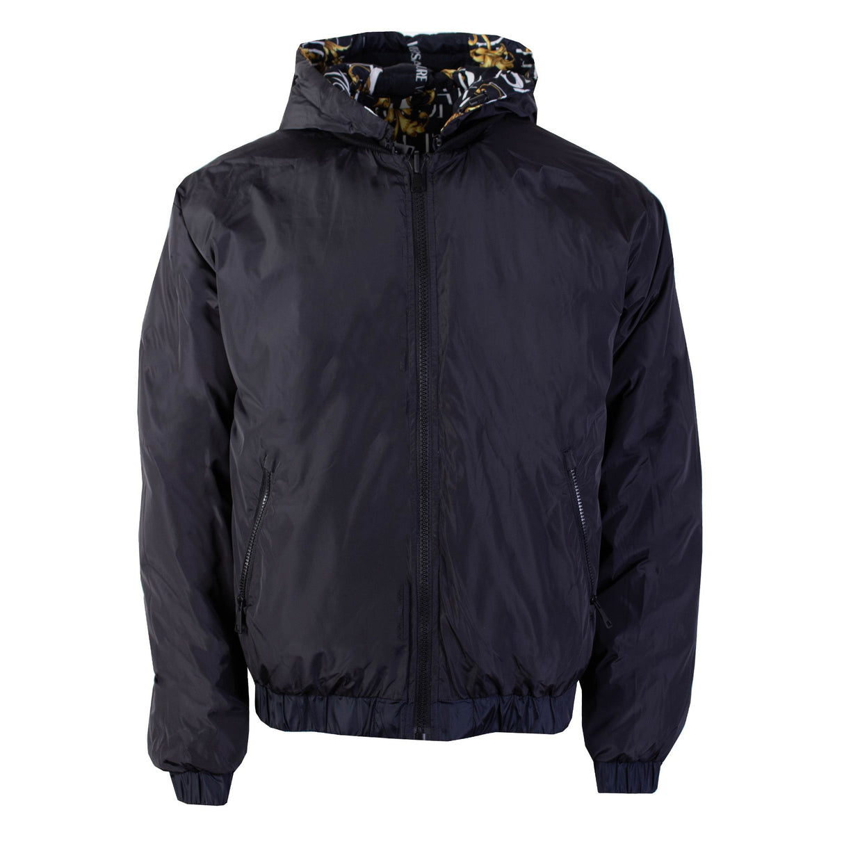 Versace Baroque Polyester Reversible Jacket - Men's