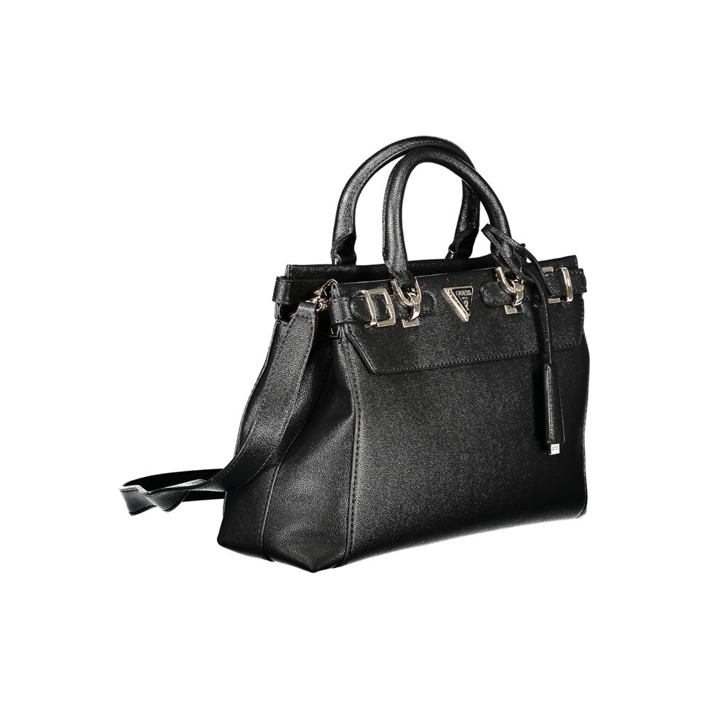 Guess Jeans Black Polyethylene Handbag