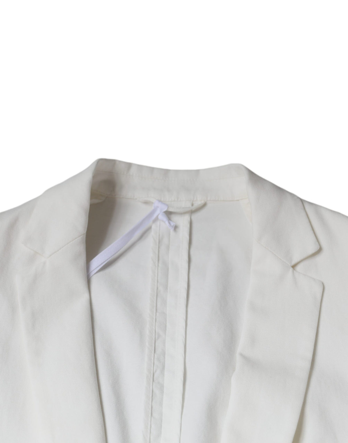 Dondup White Single Breasted One Button Dress Formal Blazer