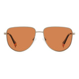 Polaroid Gray Metal Sunglasses