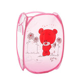 Customizable Cartoon Laundry Basket for Kids Storage