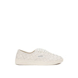 Bottega Veneta White Leather Sneaker