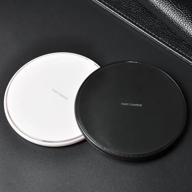 Round Fast Wireless Charging Pad