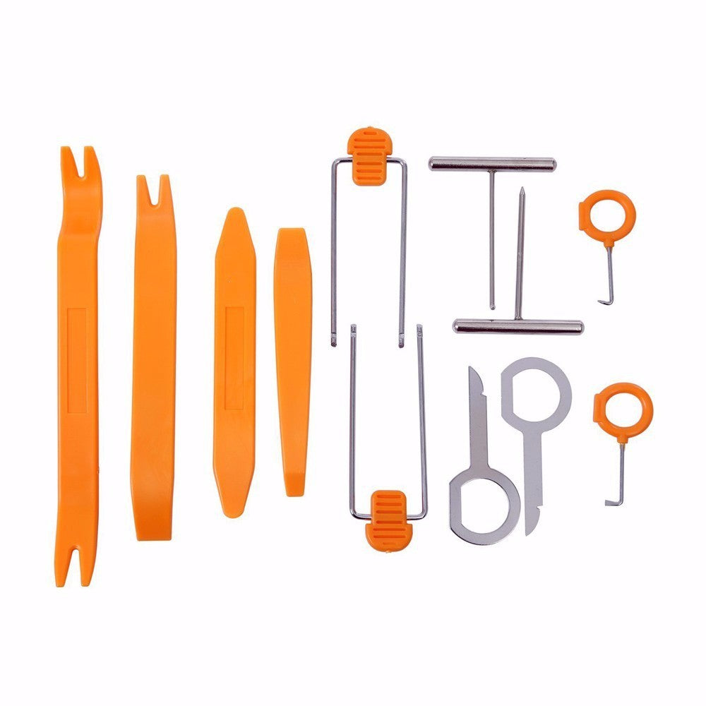 Car Dent Repair Tool Set with Plastic Pry Tools (12 pcs)