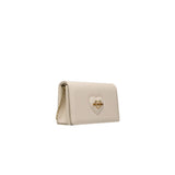 Love Moschino Beige Polyethylene Women Crossbody Bag