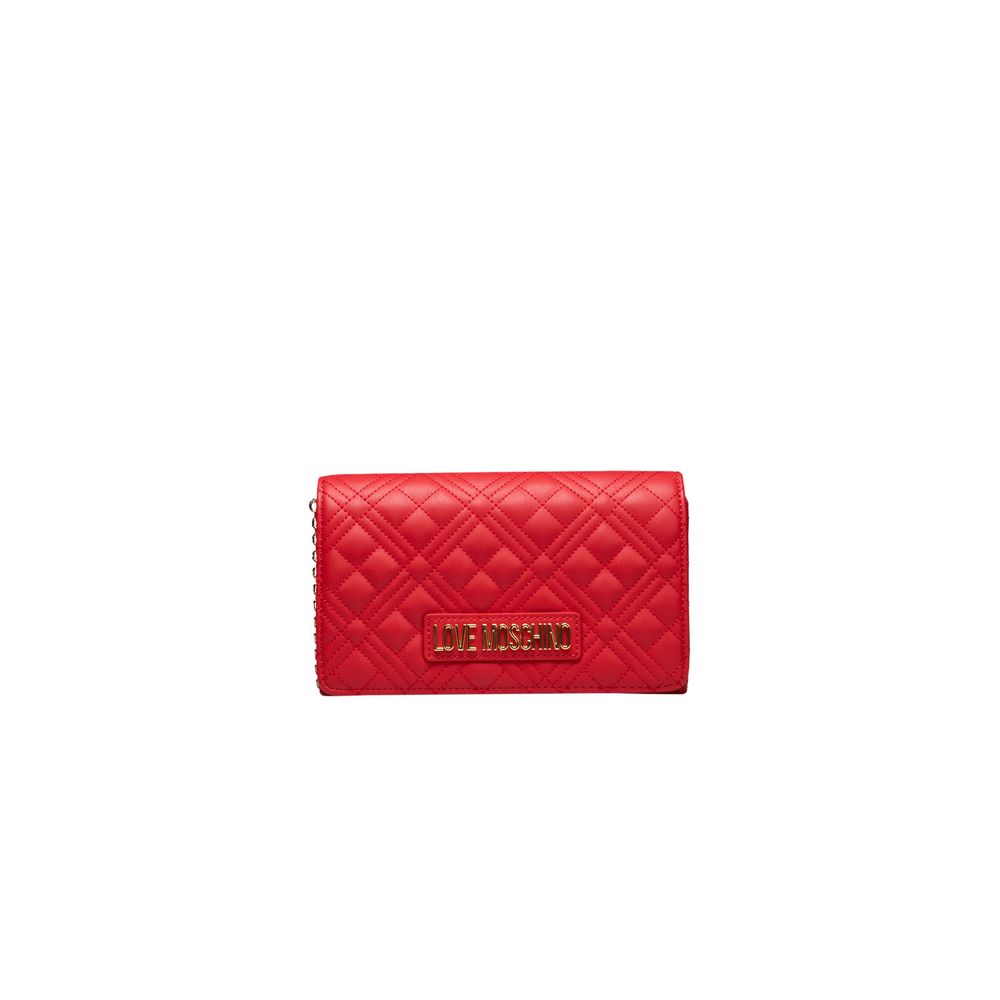 Love Moschino Red Polyethylene Women Crossbody Bag