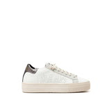 P448 White Leather Sneaker