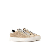 P448 Beige Leather Sneaker