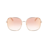 Longchamp Gold Metal Sunglasses