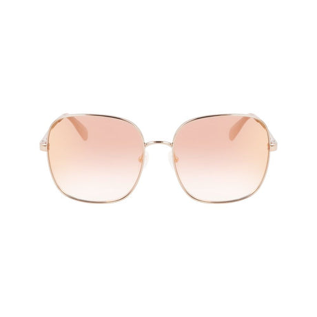 Longchamp Gold Metal Sunglasses