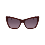 Longchamp Red Acetate Sunglasses