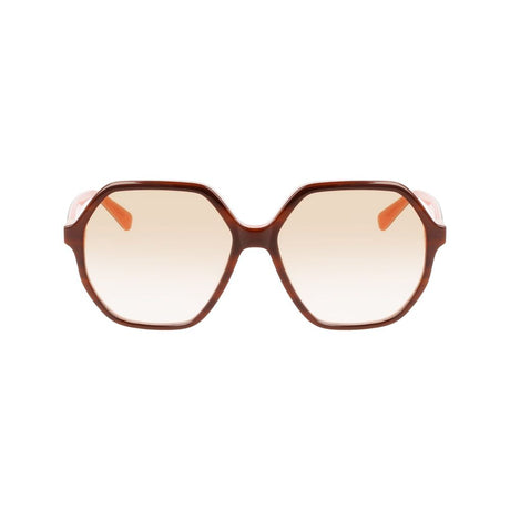 Longchamp Brown Acetate Sunglasses