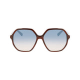 Longchamp Brown Acetate Sunglasses