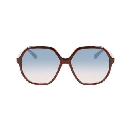 Longchamp Brown Acetate Sunglasses