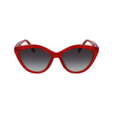 Longchamp Red Acetate Sunglasses