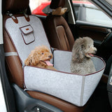 Retro Dual-purpose Pet Car Mat for Front Seat