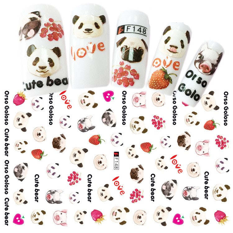 Adhesive Nail Decals for Creative Nail Art