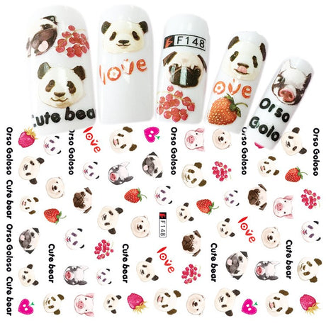 Adhesive Nail Decals for Creative Nail Art