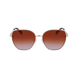 Longchamp Gold Metal Sunglasses