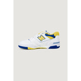 New Balance Yellow Synthetic Leather Sneaker