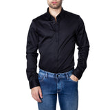 Armani Exchange Black Cotton Shirt