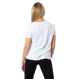 Armani Exchange White Cotton Tops & T-Shirt