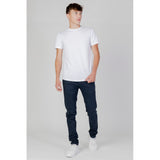 Armani Exchange White Cotton T-Shirt