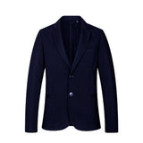 Armani Exchange Blue Viscose Blazer