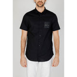 Armani Exchange Black Cotton Shirt