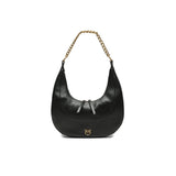 PINKO Black Leather Handbag