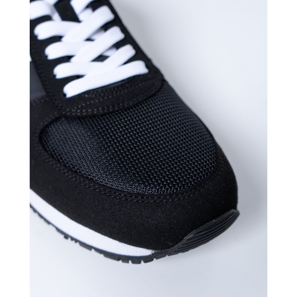 Armani Exchange Black Polyester Sneaker