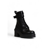 Armani Exchange Black Polyester Boot