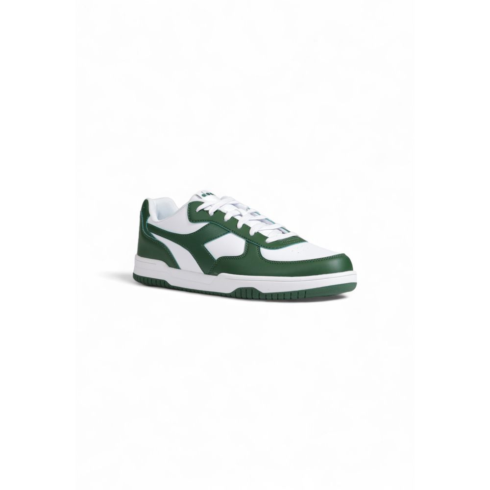 Diadora Green Synthetic Leather Sneaker