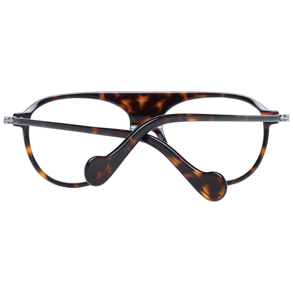 Moncler Brown Men Optical Frames