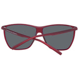 Porsche Design Red Unisex Sunglasses