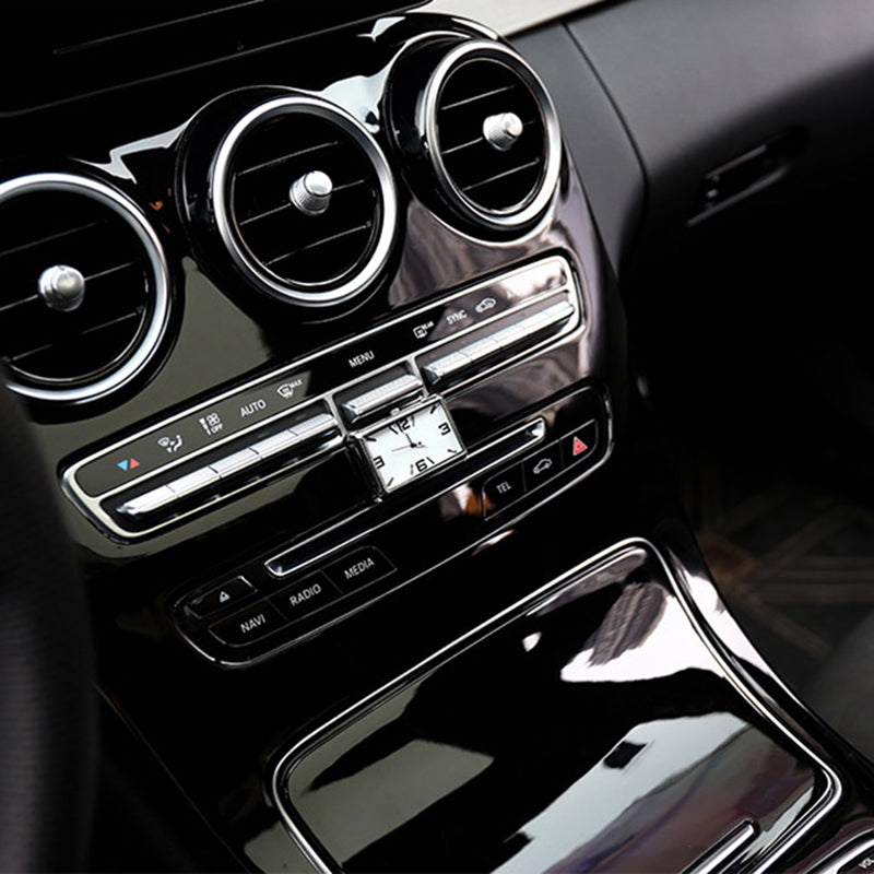 Creative Universal Car Dashboard Quartz Clock Decoration