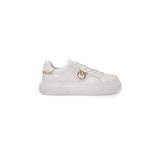 PINKO White Leather Sneaker