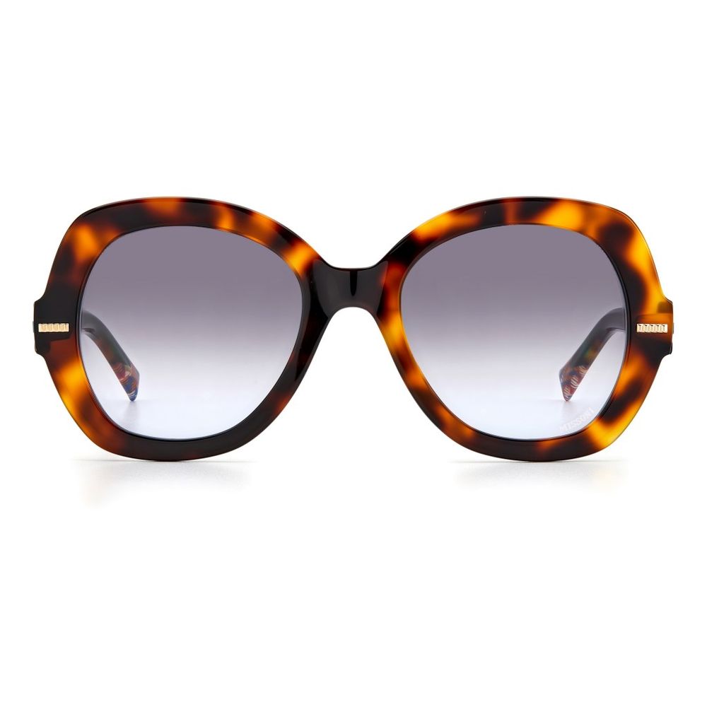 Missoni Brown Metal Sunglasses