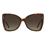 Missoni Brown Metal Sunglasses