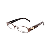 Emilio Pucci Brown Metal Frames