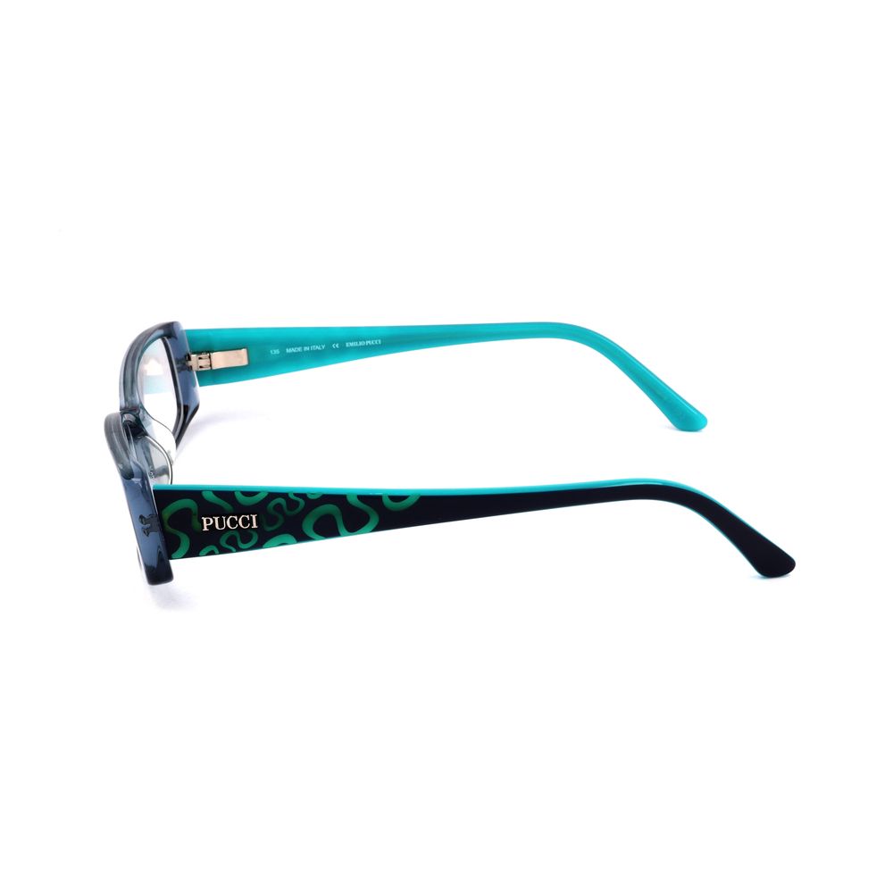 Emilio Pucci Blue Plastic Frames