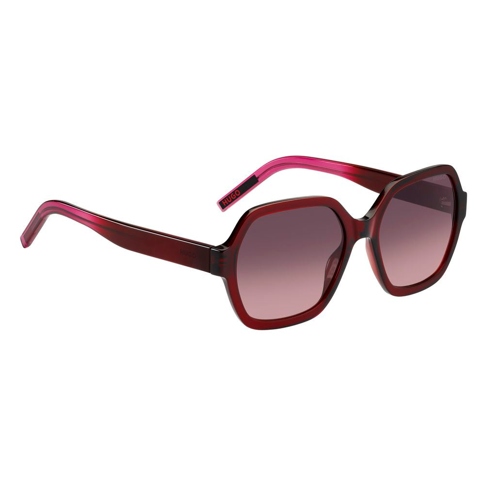 Hugo Boss Red Acetate Sunglasses